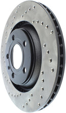 Cargar imagen en el visor de la galería, StopTech 04-09 Audi S4 Rear Right Drilled Rotor