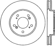 Cargar imagen en el visor de la galería, StopTech Power Slot 05-10 Honda Odyssey Front Left Slotted CRYO Rotor