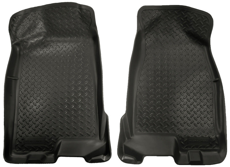 Husky Liners 04-12 Chevy Colorado/GMC Canyon Crew Cab Revestimientos de piso estilo clásico negro