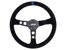 Cargar imagen en el visor de la galería, PRP Deep Dish Suede Steering Wheel- Blue
