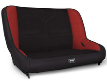 Cargar imagen en el visor de la galería, PRP Jeep CJ7/YJ Low Back Rear Bench - Black/Red