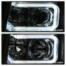 Cargar imagen en el visor de la galería, Xtune Chevy Silverado 1500/2500/3500 07-13 Halo Projector Headlights Chrome PRO-JH-CS07-LED-C