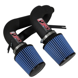 Injen 08-09 535i E60 3.0L L6 Twin intake & Filters Wrinkle Black Short Ram Intake