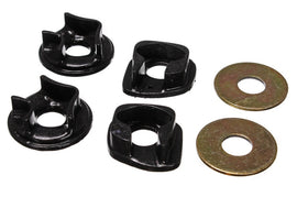 Energy Suspensión 88-91 Honda Civic Inserciones de montaje de motor negro (transmisión manual) (2 posiciones de torsión