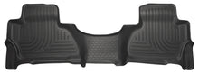 Cargar imagen en el visor de la galería, Husky Liners 15 Cadillac Escalade ESV WeatherBeater Revestimientos de piso para segundo asiento negro