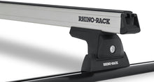 Cargar imagen en el visor de la galería, Rhino-Rack Heavy Duty 59in 2 Bar Roof Rack w/Tracks - Silver