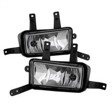 Cargar imagen en el visor de la galería, Spyder Chevy Suburban Tahoe 2015-17 OEM Fog Lights W/Chrm trim Cover and Switch Clear FL-CTAH15-C