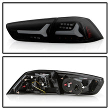 Cargar imagen en el visor de la galería, Spyder Mitsubishi Lancer/Evolution X 08-14 V2 LED Tail Lights - Black Smoke ALT-YD-ML08V2-SEQ-BSM