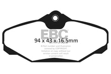 Cargar imagen en el visor de la galería, EBC 94-00 Ford Taurus 3.0 Ultimax2 Rear Brake Pads