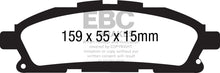 Cargar imagen en el visor de la galería, EBC 11+ Nissan Quest 3.5 Greenstuff Front Brake Pads