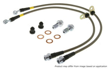 Load image into Gallery viewer, StopTech 08-10 EVO X AWD Stainless Steel Rear Brake Lines