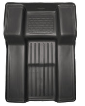 Cargar imagen en el visor de la galería, Husky Liners 07-10 GM Escalade/Tahoe/Yukon WeatherBeater Black Walkway (2nd Row Bucket) Floor Liners