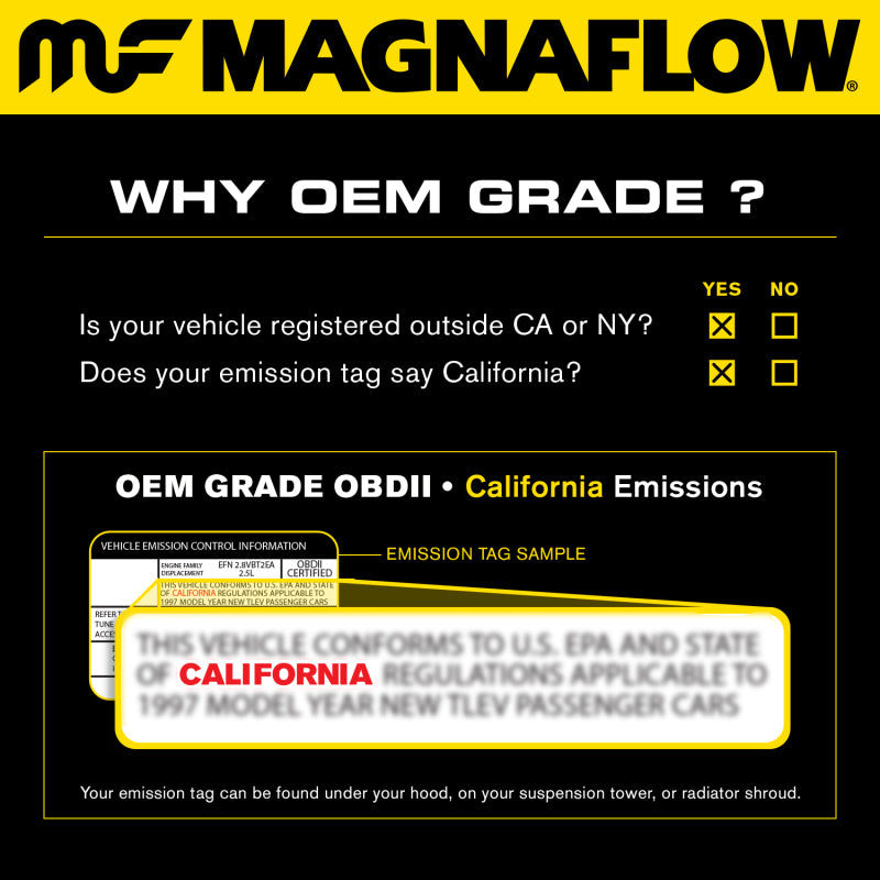 Magnaflow Conv DF 03-08 X-Type 3.0L Rear