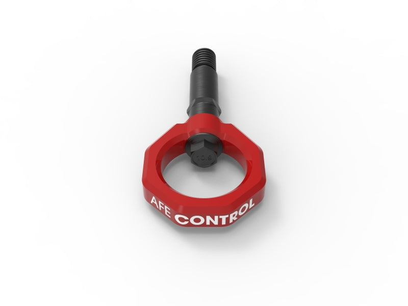 Gancho de remolque trasero aFe Control Rojo 20-21 Toyota GR Supra (A90)
