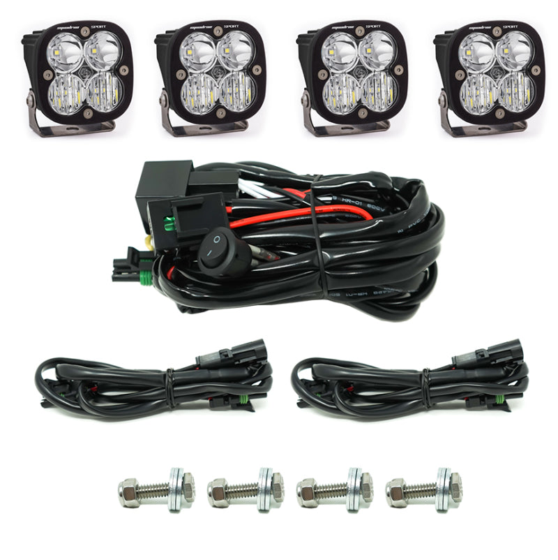 Kit de parrilla deportiva Ford Ranger Squadron 2019 de Baja Designs