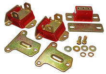 Cargar imagen en el visor de la galería, Energy Suspensión 69-72 Camaro/70-73 Monte Carlo Rojo Juego completo de montaje de motor y transmisión Acabado de zinc