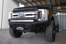 Cargar imagen en el visor de la galería, Addictive Desert Designs 17-18 Ford F-250 HoneyBadger Front Bumper w/ Winch Mount