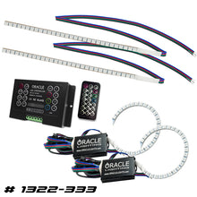 Cargar imagen en el visor de la galería, Oracle 15-17 Ford Focus RS/ST DRL Upgrade w/ Halo Kit - ColorSHIFT w/ 2.0 Controller SEE WARRANTY