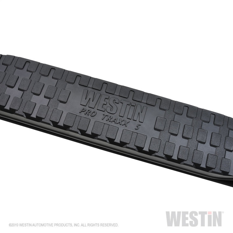 Westin 2019 Ford Ranger Supercrew PRO TRAXX 5 Barras de paso Nerf ovaladas - Negras