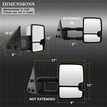 Cargar imagen en el visor de la galería, xTune Chevy Silverado 99-06 G3 LED Signal Telescoping Mirror Chrome - SET MIR-CS03S-G3C-MA-AM-SET