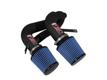 Load image into Gallery viewer, Injen 08-09 535i E60 3.0L L6 Twin intake &amp; Filters Wrinkle Black Short Ram Intake