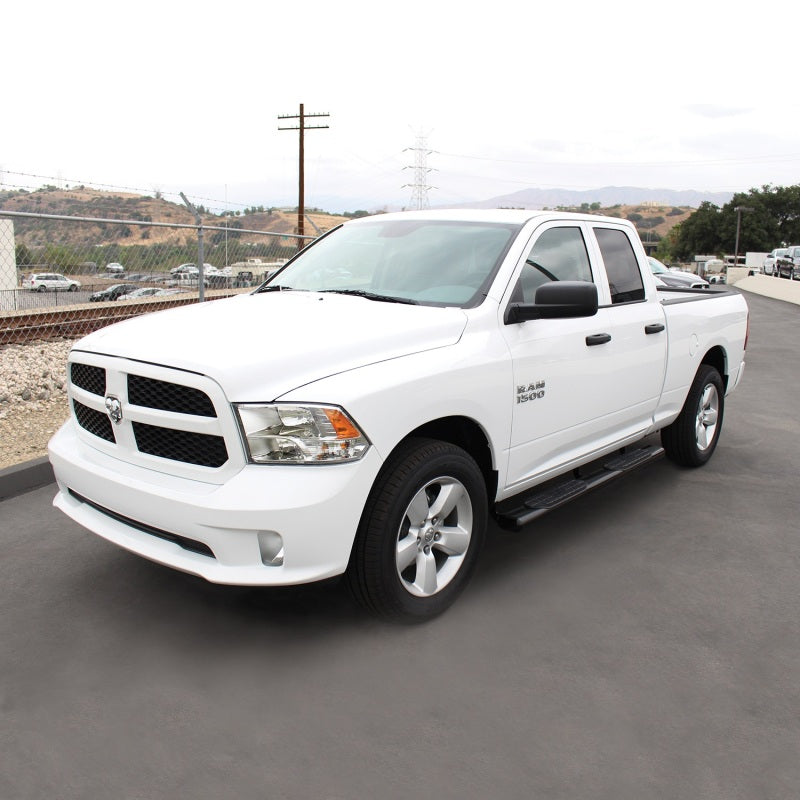 Westin 2009-2018 Dodge/Ram 1500 Quad Cab PRO TRAXX 6 barras de paso Nerf ovaladas, color negro