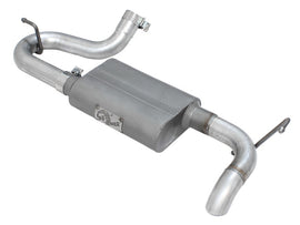 Sistema de escape aFe Scorpion Eje trasero aluminizado Hi-Tuck 07-17 Jeep Wrangler JK V6 3.6/3.8L