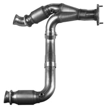 Cargar imagen en el visor de la galería, Kooks 09-10 GM 1500 Series Truck 6.2L 3in x OEM Out GREEN Cat SS Y Pipe Kooks HDR Req
