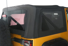 Cargar imagen en el visor de la galería, Rugged Ridge Sailcloth Soft Top Black Diamond 10-18 2-Door JK
