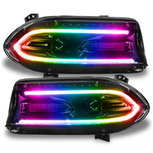 Cargar imagen en el visor de la galería, Oracle 15-21 Dodge Charger RGB+W DRL Headlight DRL Upgrade Kit - ColorSHIFT 2 SEE WARRANTY