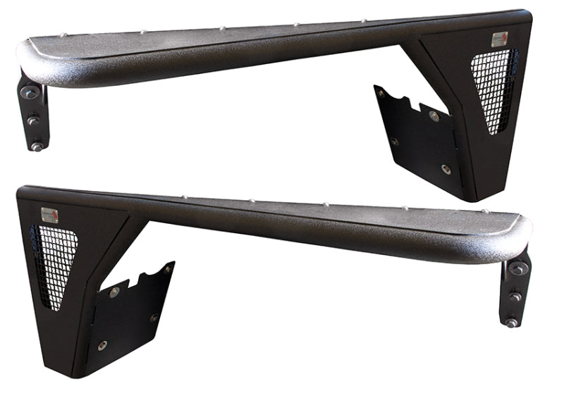 Fishbone Offroad 97-06 TJ Wrangler Rubicon y guardabarros de tubo delantero ilimitado sin bengalas