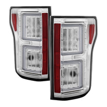 Cargar imagen en el visor de la galería, Spyder 18-19 Ford F-150 (W/O Blind Spot Sensor) LED Tail Lights - Chrome (ALT-YD-FF15018-LED-C)
