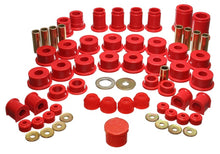 Cargar imagen en el visor de la galería, Energy Suspension 90-95 Toyota 4 Runner 2WD/4WD Red Hyper-Flex Master Bushing Set