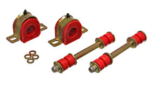 Cargar imagen en el visor de la galería, Energy Suspension 82-04 Chevy S10 Blazer/S10 PU Red Front Sway Bar Bushing Set w/ 1-1/16in End Links