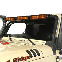 Cargar imagen en el visor de la galería, Rugged Ridge 07-18 Jeep Wrangler JK Windshield LED Light Bar
