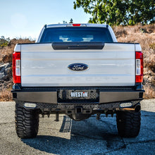 Cargar imagen en el visor de la galería, Westin 17-21 Ford F-250/350 HDX Bandit Rear Bumper - Black