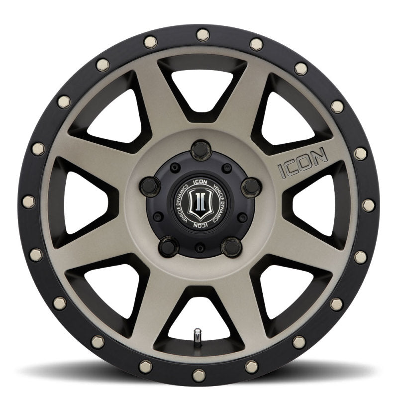 ICON Rebound 18x9 5x150 25mm Offset 6in BS 110.1mm Rueda de bronce de diámetro