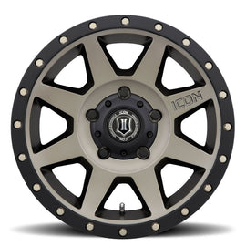 ICON Rebound 18x9 5x150 25mm Offset 6in BS 110.1mm Rueda de bronce de diámetro