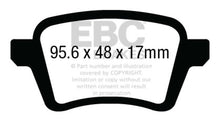 Cargar imagen en el visor de la galería, EBC 13+ Fiat 500L 1.4 Turbo Ultimax2 Rear Brake Pads