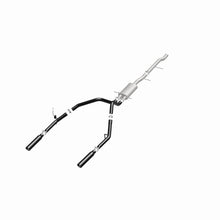 Cargar imagen en el visor de la galería, MagnaFlow SYS Cat-Back 3.5in Black Dual Split Rear Tips 10-13 Chevy Silverado / GMC Sierra 5.3L