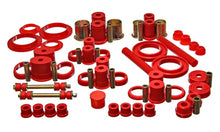 Cargar imagen en el visor de la galería, Energy Suspensión 94-98 Ford Mustang Rojo Hyper-flex Master Juego de bujes
