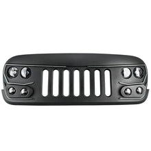 Cargar imagen en el visor de la galería, Oracle VECTOR Series Full LED Grille - Jeep Wrangler JK - NA SEE WARRANTY