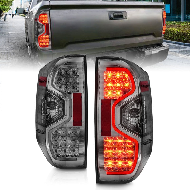 ANZO 2014-2015 Toyota Tundra luces traseras LED ahumadas