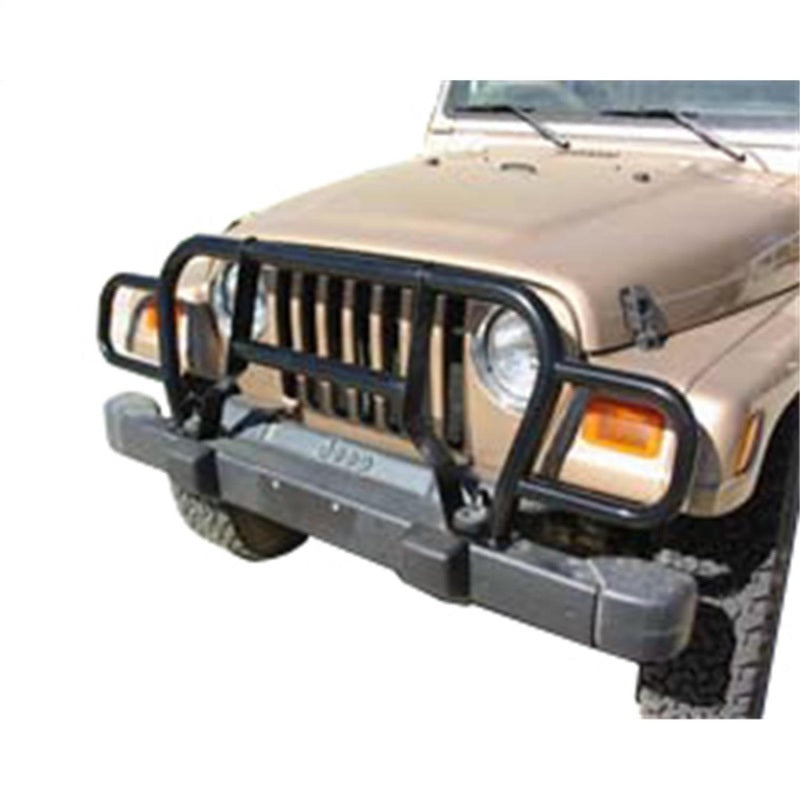 Rampage 1987-1995 Jeep Wrangler(YJ) Faro Euro Grill Guard - Negro
