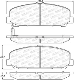StopTech Street Brake Pads - Front