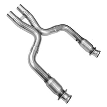 Cargar imagen en el visor de la galería, Kooks 11-14 Ford Mustang GT 5.0L 4V 3 pulgadas x 2 3/4 pulgadas OEM Cat X Pipe Kooks HDR Req