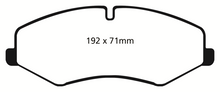 Cargar imagen en el visor de la galería, EBC 10-14 Land Rover LR4 5 Greenstuff Front Brake Pads