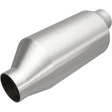 Cargar imagen en el visor de la galería, Magnaflow 2in In/Out 4in Round Body 11.875in L Universal California Legal Catalytic Converter