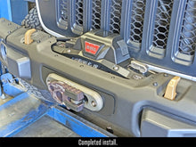Cargar imagen en el visor de la galería, RockJock JL/JT Winch Plate Kit Steel Bumper