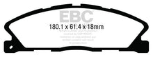 Cargar imagen en el visor de la galería, EBC 2013+ Lincoln MKT 3.5L Twin Turbo Ultimax2 Front Brake Pads